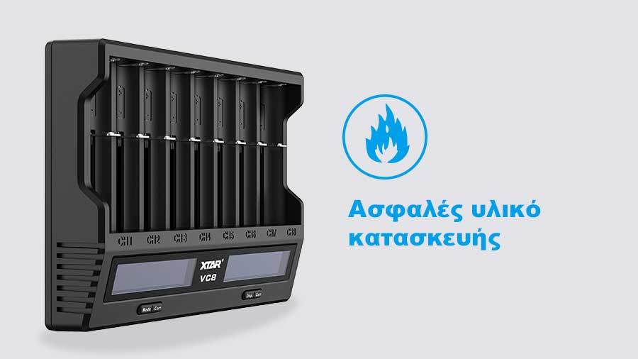XTAR VC8 Charger slider12