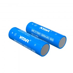 XTAR 21700 High Drain 4000mAh 40A Μπαταρία