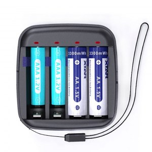 XTAR BC4 Φορτιστής μπαταριών 1.5V Li-ion/1.2V Ni-MH/AA/AAA
