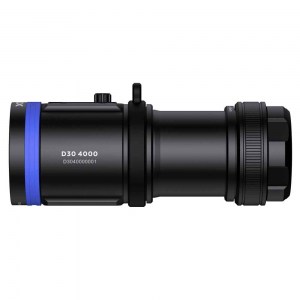 XTAR D30 Καταδυτικός Video Φακός LED φωτεινότητας 4000lm Full Set