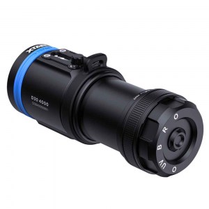 XTAR D30 Καταδυτικός Video Φακός LED φωτεινότητας 4000lm Full Set