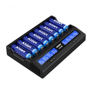XTAR VC8 Φορτιστής μπαταριών 