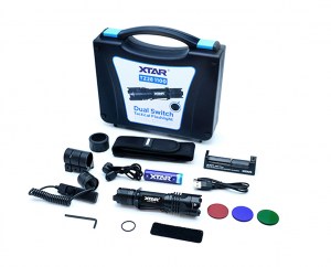 XTAR TZ28 Στρατιωτικός Φακός LED φωτεινότητας 1100lm Full Set
